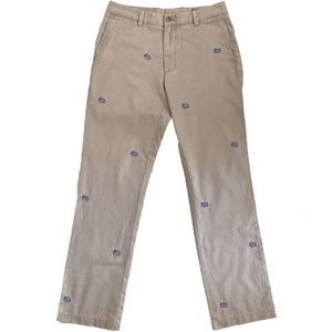 Vineyard Vines Khakis with Logo Pattern - Size 30x32